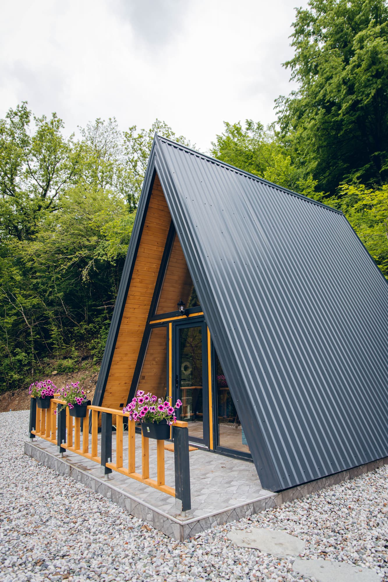 A-frame vikendica u Rafting kampu Eden